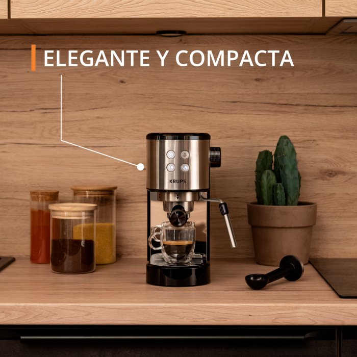 EAN 3016661176449 - Krups Virtuoso XP441810 cafetera eléctrica Manual Máquina espresso 1,1 L imagen 3