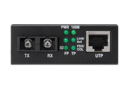 EAN 4016032293101 - Digitus DN-82021-1 convertidor de medio Interno 1310 nm Monomodo Negro imagen 2