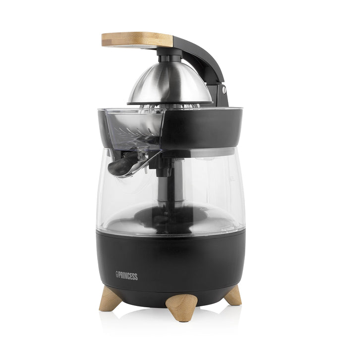EAN 8713016101181 - Princess 201862 prensa de cítricos eléctricos 1 L 300 W Negro, Transparente, Madera imagen 1