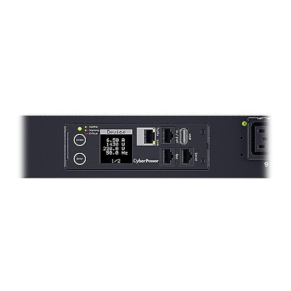 EAN 4712856277227 - CyberPower PDU81404 unidad de distribución de energía (PDU) 24 salidas AC 0U Negro imagen 4