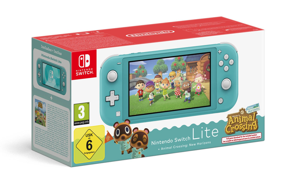 EAN 0045496546083 - Nintendo Switch Lite Animal Crossing videoconsola portátil 14 cm (5.5") 32 GB Pantalla táctil Wifi Turque imagen 1