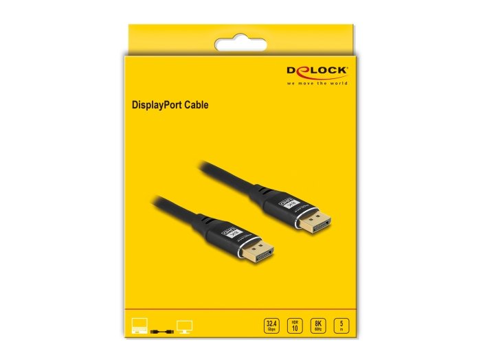 EAN 4043619806232 - DeLOCK 80623 cable DisplayPort imagen 3