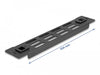 EAN 4043619669844 - DeLOCK 66984 accesorio de bastidor Panel ciego de relleno para rack con ventilación y bisagras (2U) imagen 2