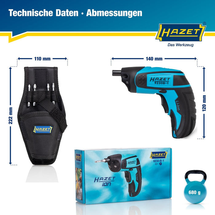 EAN 4000896250820 - HAZET 9230B-1 taladro imagen 7