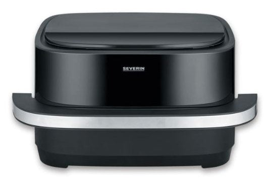 EAN 4008146046650 - Severin FR 2464 fabricante de pizza y hornos 1 Pizza(s) 2200 W Negro, Plata imagen 1