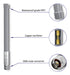 EAN 5901878570235 - Qoltec 57023 antena para red Antena omnidireccional Clase N 3 dBi imagen 4