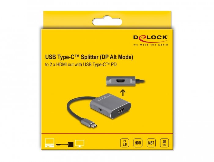 EAN 4043619878055 - DeLOCK 87805 divisor de video 2x HDMI imagen 2