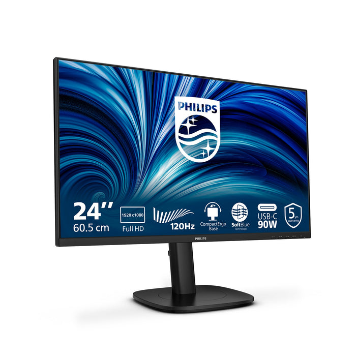 EAN 8721038002461 - Philips 3000 series 24B2U3301/00 pantalla para PC 60,5 cm (23.8") 1920 x 1080 Pixeles Full HD LCD Negro imagen 4