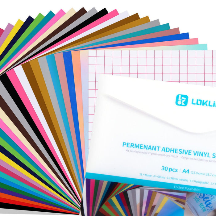 EAN 6977144240057 - LOKLiK ImPress™ Auto 2-Smart Lámina de vinilo de transferencia térmica Vinilo de termotransferencia liso  imagen 3