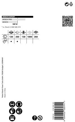 EAN 4059952535685 - Bosch 2 608 900 422 sierra de corona Taladro 1 pieza(s) imagen 6
