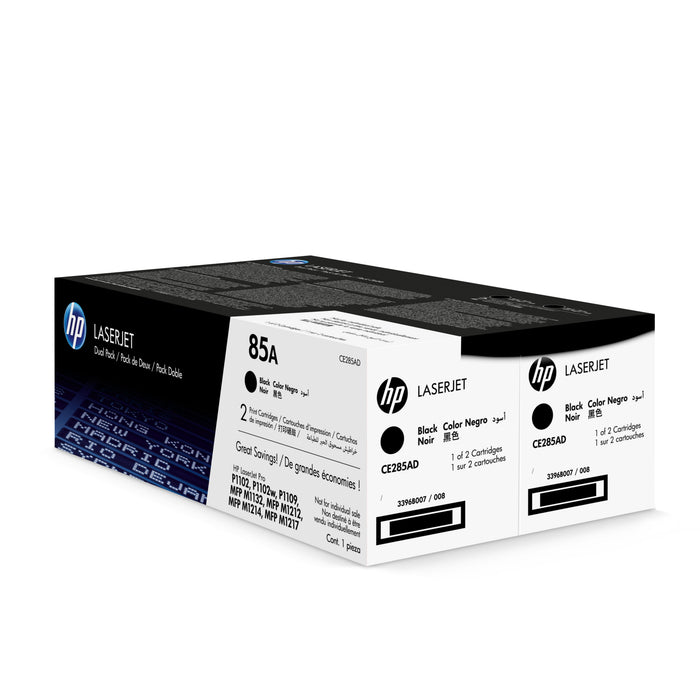 EAN 0886111730520 - HP 85A 2-pack Black Original LaserJet Toner Cartridges cartucho de tóner 2 pieza(s) imagen 11