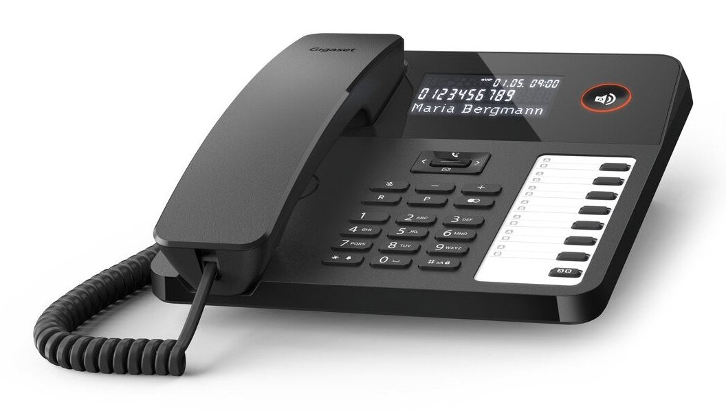 EAN 4250366868929 - Gigaset DESK 600 Teléfono analógico Identificador de llamadas Negro imagen 1