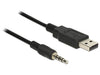 EAN 4043619837786 - DeLOCK 1.8m USB2.0-A/3.5mm cable de audio 1,8 m 3,5mm USB tipo A Negro imagen 1