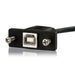EAN 0065030835411 - StarTech.com USBPNLBFBM1 cable USB USB 2.0 0,3 m Negro imagen 2