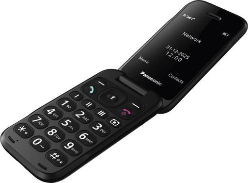 EAN 5025232990696 - Panasonic KX-TF600EXB teléfono móvil 7,11 cm (2.8") 132 g Negro Teléfono para personas mayores imagen 2