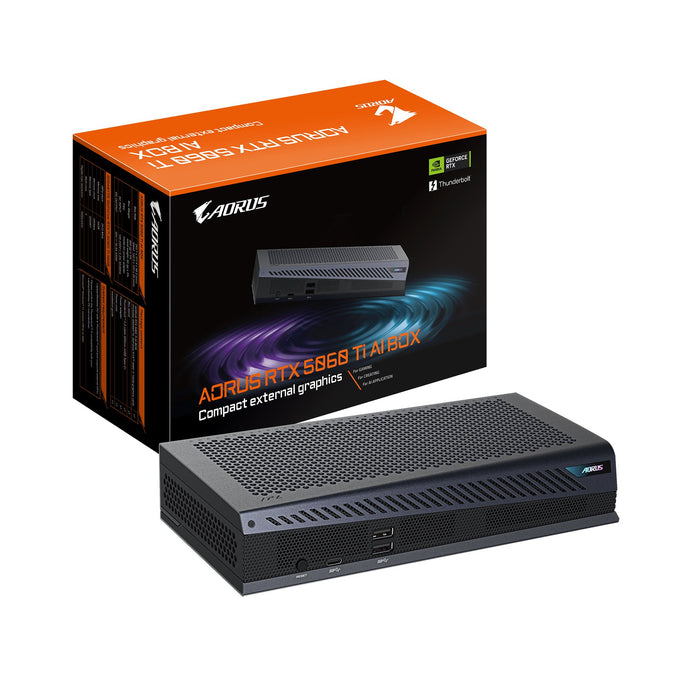EAN 4719331357184 - GIGABYTE AORUS RTX 5060 Ti AI BOX GeForce RTX 5060 Ti Negro imagen 1