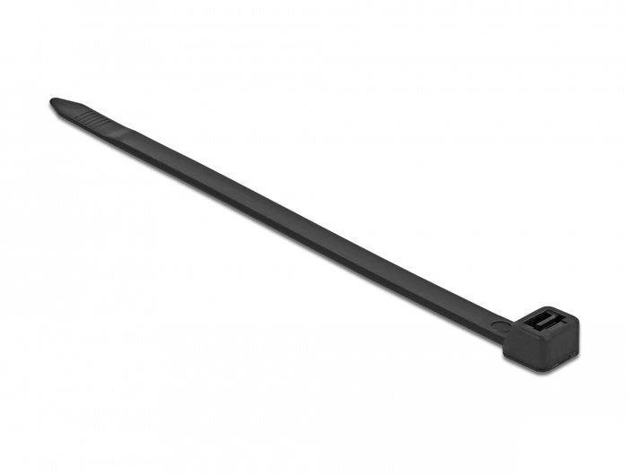 EAN 4043619189892 - DeLOCK 18989 presilla Brida tipo escalera Nylon Negro 10 pieza(s) imagen 1