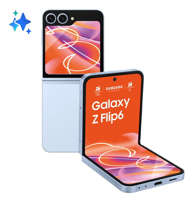 EAN 8806095614700 - Samsung Galaxy Z Flip6 17 cm (6.7") SIM doble Android 14 5G USB Tipo C 12 GB 256 GB 4000 mAh Azul imagen 1