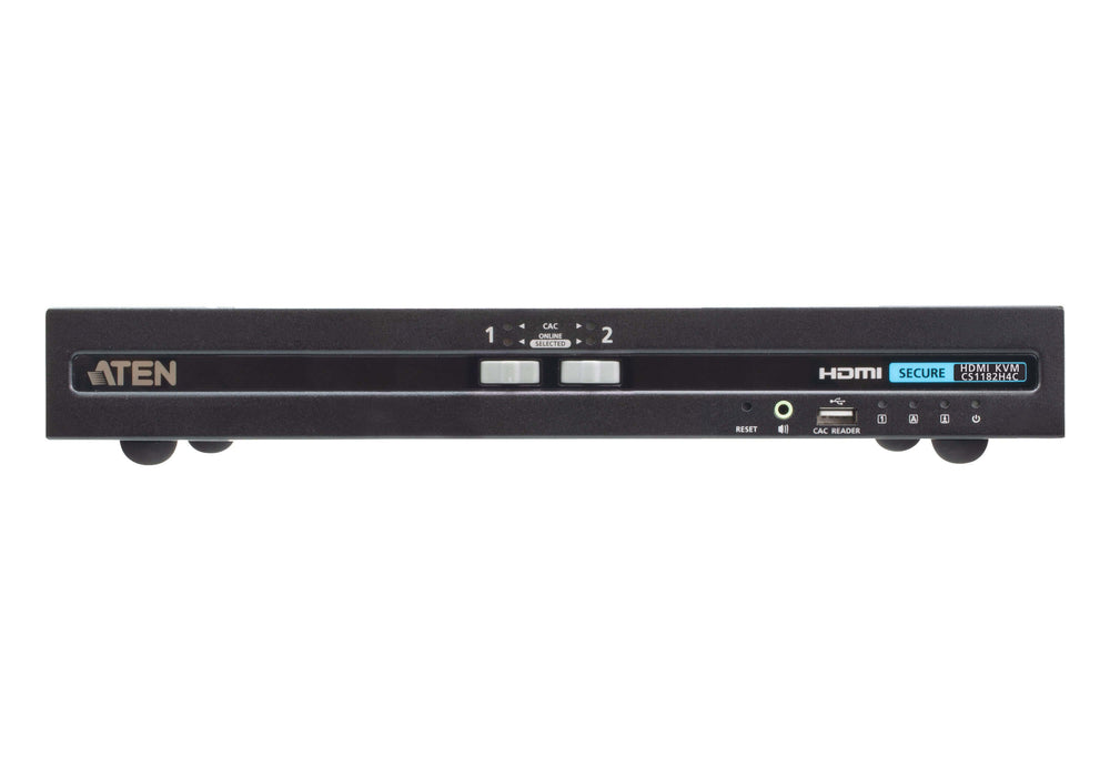 EAN 4710469342035 - ATEN CS1182H4C interruptor KVM Negro imagen 1