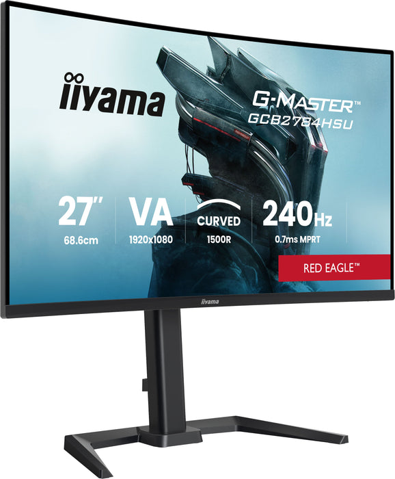 EAN 4948570127566 - iiyama G-MASTER GCB2784HSU-B1 27" 240Hz pantalla para PC 68,6 cm (27") 1920 x 1080 Pixeles Negro imagen 4