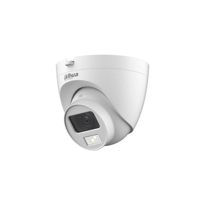 (Dh-Hac-Hdw1500clqp-Il-A-0280b-S2) Dahua Cámara Híbrida Turret Lite Smart Dual Light 5mp Ir 20m Con Audio 2.8mm