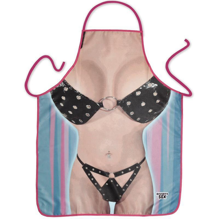 Diablo Picante - Delantal Bikini Mujer