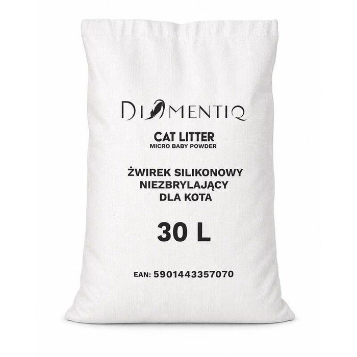 Diamentiq Zwirek Baby Powder Silikonowy, Niezbrylajacy Dla Kota 30l