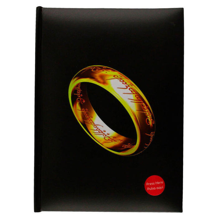 Diario Luz Anillo Unico El Seor De Los Anillos