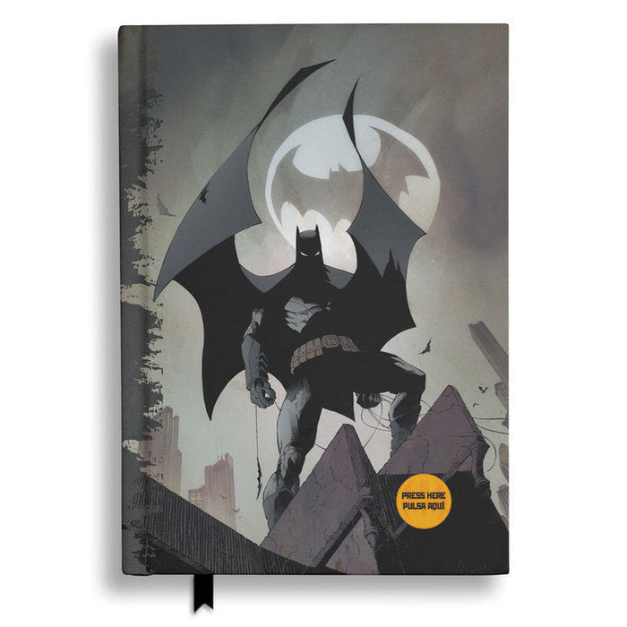 Diario Luz Batman Batseal Dc Comics