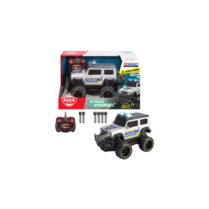 Dickie Rc Suzuki Jimny Policía 1:24 203714028
