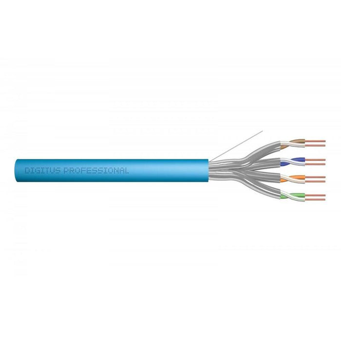 Digitus Installation Cable Cat.6a U Ftp Dca Solid Wire Awg 23 1 Lsoh 50m Azul Foiled