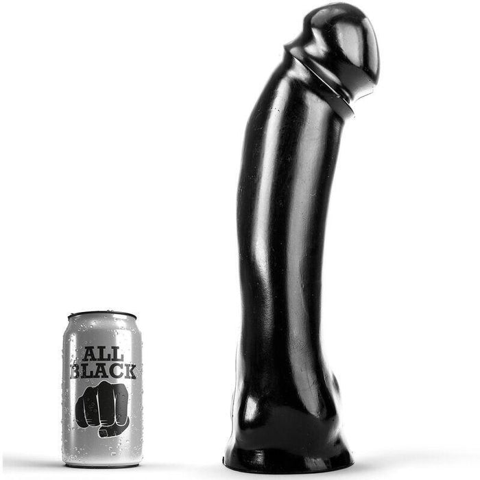 Dildo All Black  Dong 33 Cm