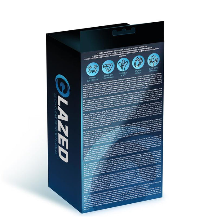 Dildo Curvado Material Cristalino 14 Cm