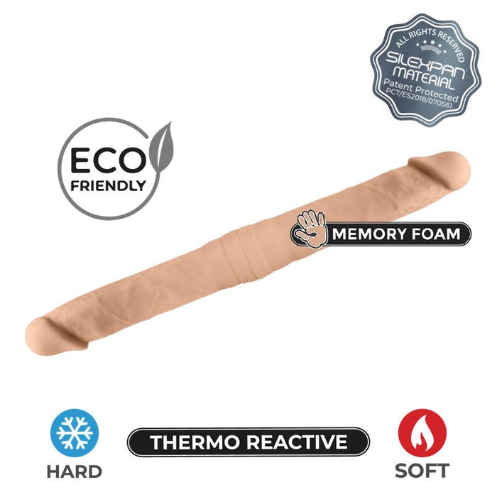 Dildo Doble Dual Density Double Dong S Natural