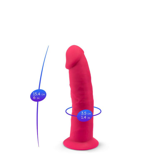 Dildo Dual Density Mod. 2 - 6 Rosa