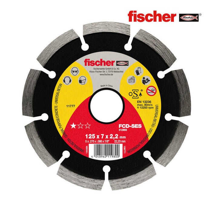Disco Corte Para Hormigon Fcd-Ses Ø115x2,0x22,23 512853 Fischer