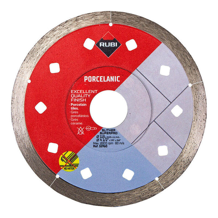 Disco Diamantado Slither Superpro Ø115 X 1,1 X 22,23 Mm