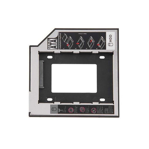 Soporte Carcasa Caddy Cd Dvd Para Disco Duro 2.5 2Nd Sata 12.7Mm Universal