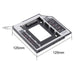 Soporte Carcasa Caddy Cd Dvd Para Disco Duro 2.5 2Nd Sata 9.5Mm Universal