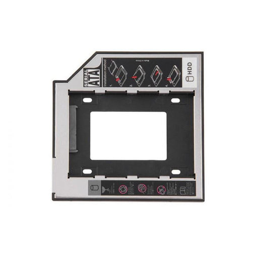Soporte Carcasa Caddy Cd Dvd Para Disco Duro 2.5 2Nd Sata 9.5Mm Universal
