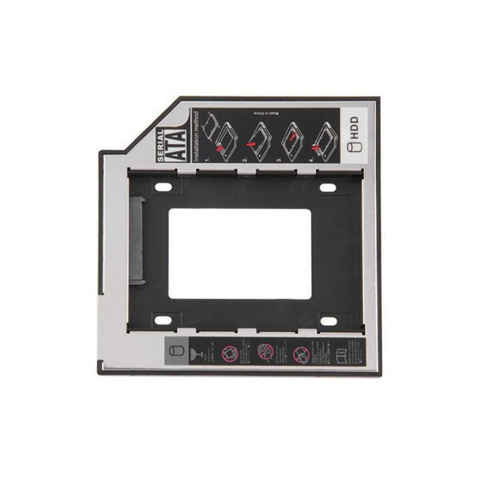 Soporte Carcasa Caddy Cd Dvd Para Disco Duro 2.5 2Nd Sata 9.5Mm Universal
