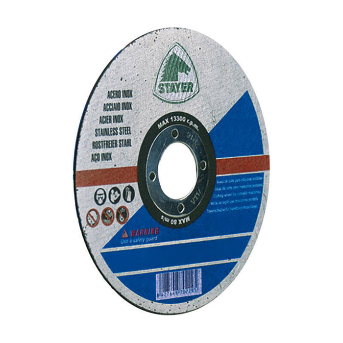 Disco Extrafino Inox Standard, Ø115 X 1,0 X 22,23 Mm, Caja 10 Uds