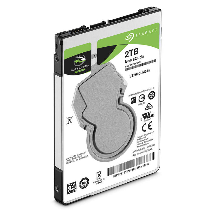 Disco Interno Hdd Seagate 2.5" 2tb Sata Barracuda 7mm 128mb 5400rpm (50)