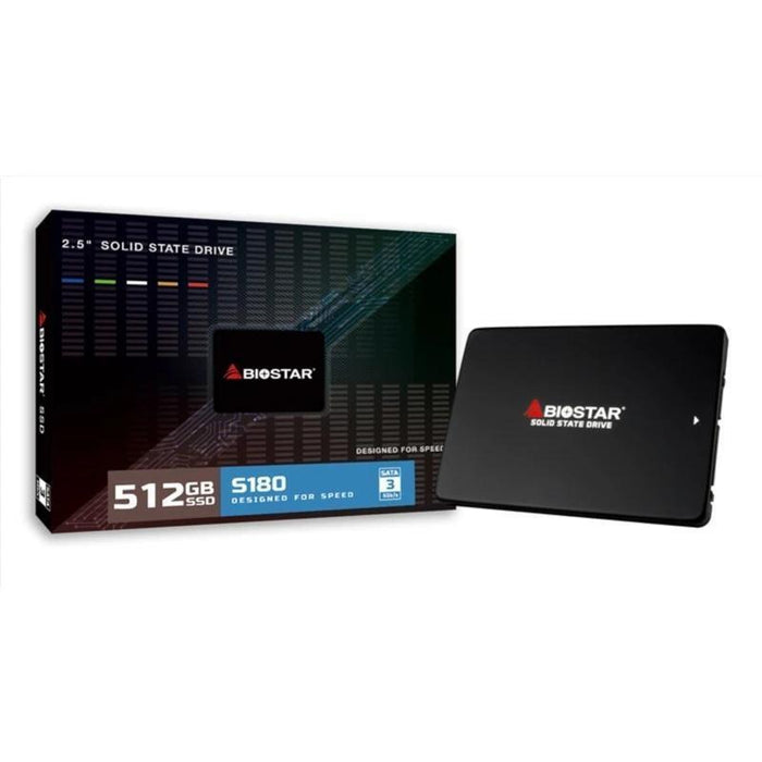 Disco Ssd Biostar  S180 512gb 2.5" Sata3 6gb/S 512mbs Sy085s2ec5