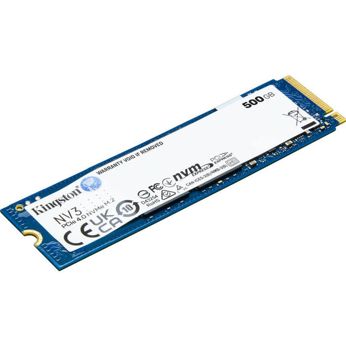 Disco Ssd Kingston Snv3s/500g 500 Gb 0,29 Dwpd M.2 2280 Pcie 4.0 X4 (Nvme)  - Open Box