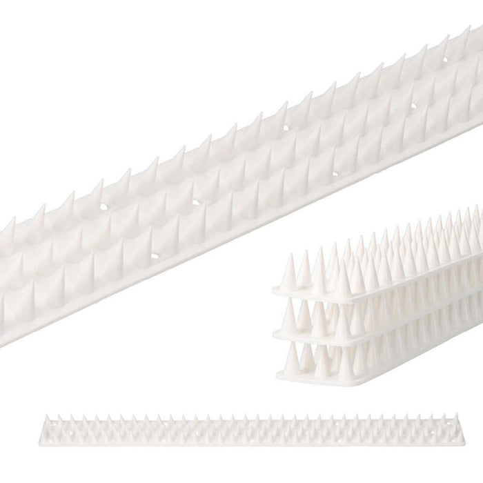 Disuasorio Para Gatos, Pvc, Color Blanco; 50 Cm, 6 Uds