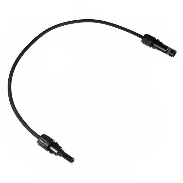 Diverse Solar Cable De Extensión 6mm², Stecker - Buchse 0,5 Meter, 0% (Negro, 0% Mwst) 8-01-001425