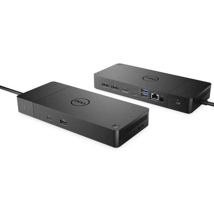 Docking Station Reacondicionado Dell Wd19s  Tipo C 130w Negro 3 Usb-C 2 Dp 1 Hdmi 3 Usb 3.0 Rj45 Thunderbolt 3.0   Con Cargador 130w K20a  B09b7gmvnk 1 Año De Garantia