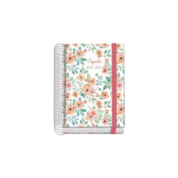 Dohe Agenda Escolar Prime A6 Espiral Dp Cartón Forrado Mod. Candy 2026-2027