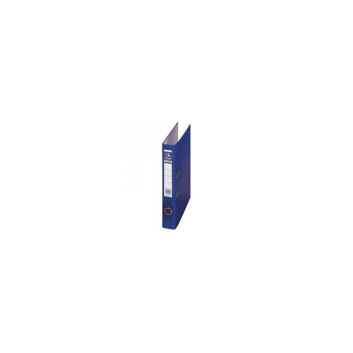 Dohe Archivador Cartón Rigido Forrado Pp Palanca Folio Lomo Estrecho Rado Azul